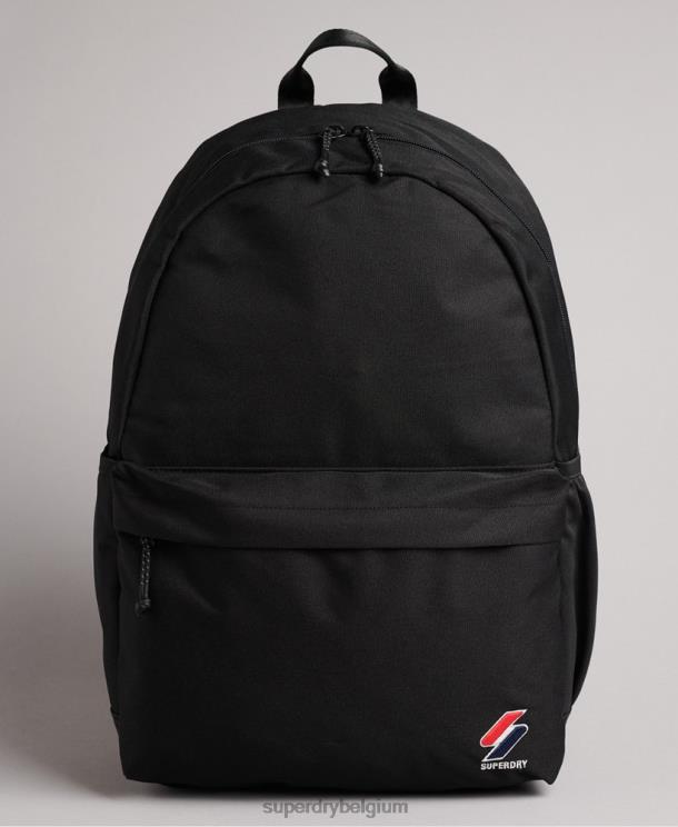 essentiele Montana rugzak Heren accessoires zwart Superdry 66L6F1632 66L6F1632 Superdry Belgium met iconische graphics Superdry hoodie heeft veelzijdige en eigentijdse ontwerpen